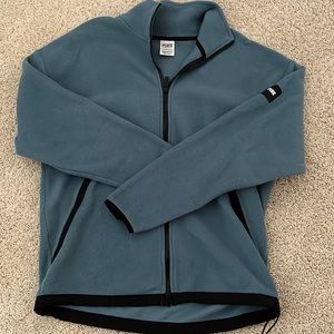 PINK XS Zip Up Hooded Fleece Jacket